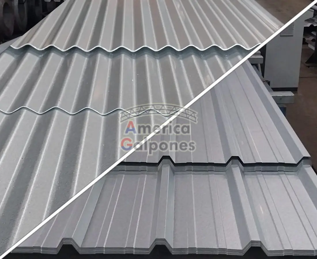 Chapa aluminizada 3.00m